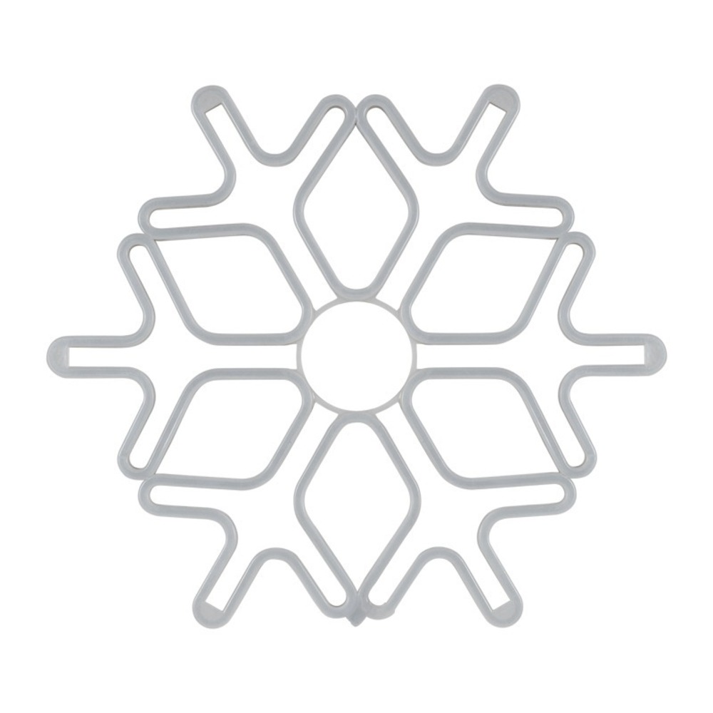 Фигура Neon-Night 501-343 «Снежинка» из гибкого неона, 60х60 см, цвет свечения синий