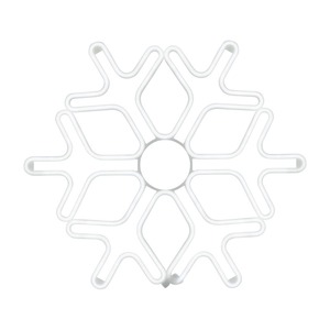 Фигура Neon-Night 501-343 «Снежинка» из гибкого неона, 60х60 см, цвет свечения синий