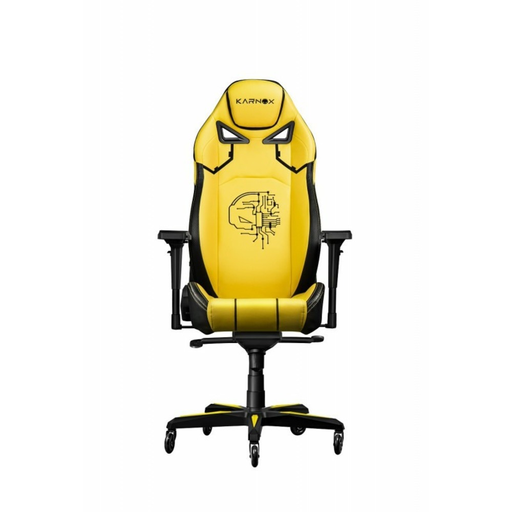 Кресло игровое Karnox GLADIATOR Cybot Edition желтый