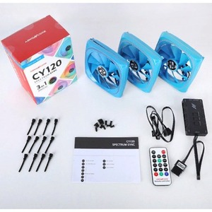 Комплект вентиляторов Abkoncore CY120B SPECTRUM SYNC 3in1