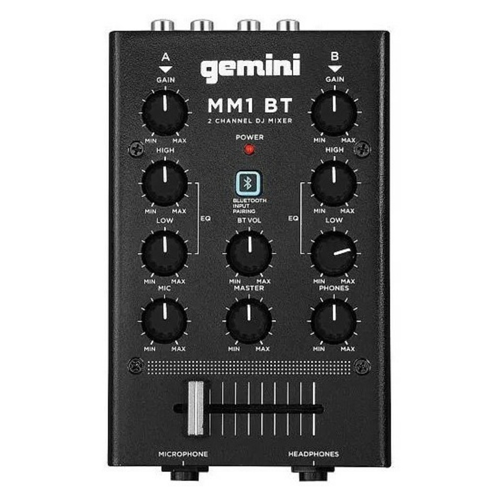 DJ микшерный пульт Gemini MM1BT