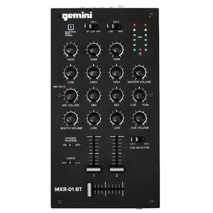 DJ микшерный пульт Gemini MXR-01BT