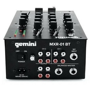 DJ микшерный пульт Gemini MXR-01BT