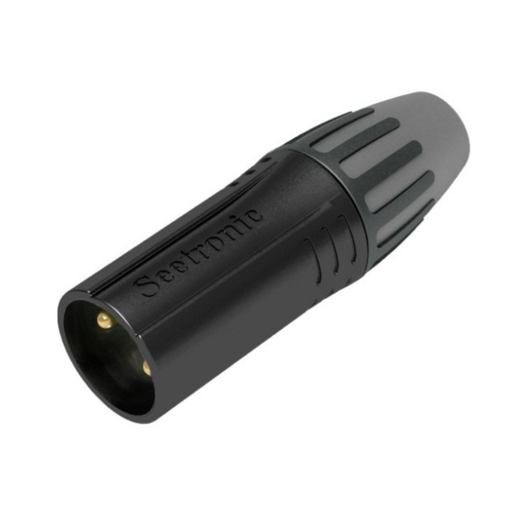 Разъем XLR (Папа) Seetronic SCMM3-BG