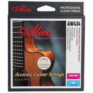 Струны для акустической гитары Alice AW434-L