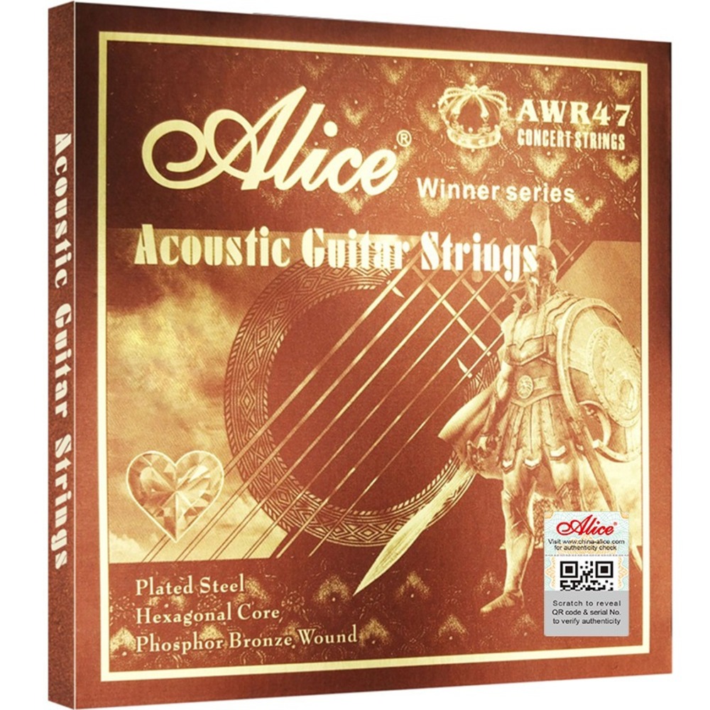 Струны для акустической гитары Alice AWR47-SL