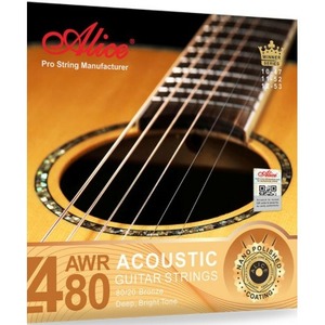 Струны для акустической гитары Alice AWR480-SL