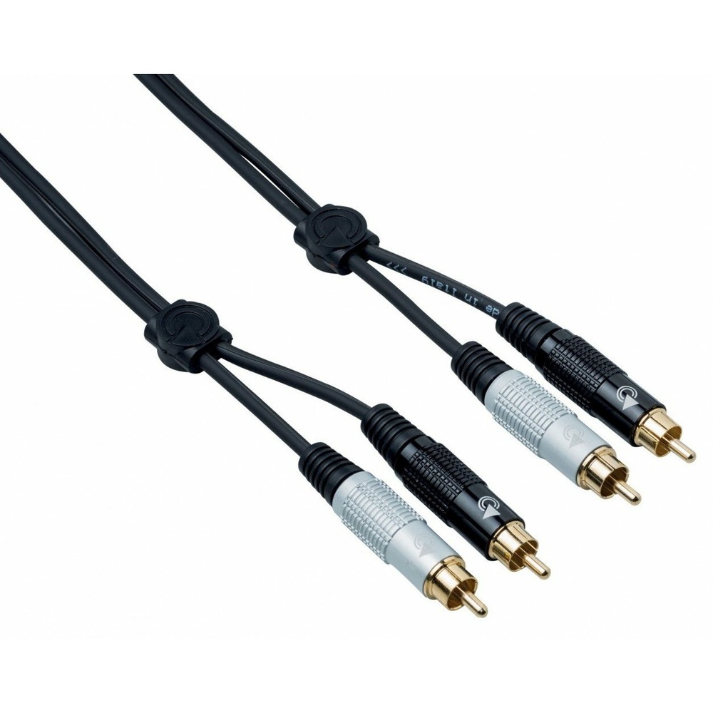 Кабель аудио 2xRCA - 2xRCA Bespeco EA2R300 3.0m