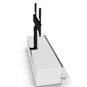 Тумба для ТВ Sonorous 12050F GLASS WHITE