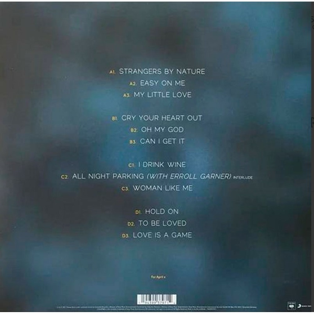 Пластинка LP Adele / 30 (Limited Clear Vinyl)