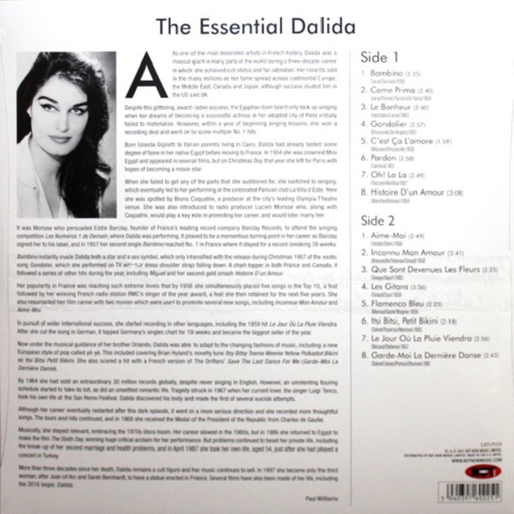 Пластинка LP Dalida / The Essential