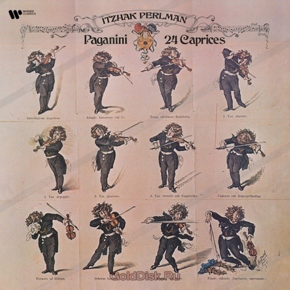 Пластинка LP Itzhak Perlman / Paganini: 24 Caprices