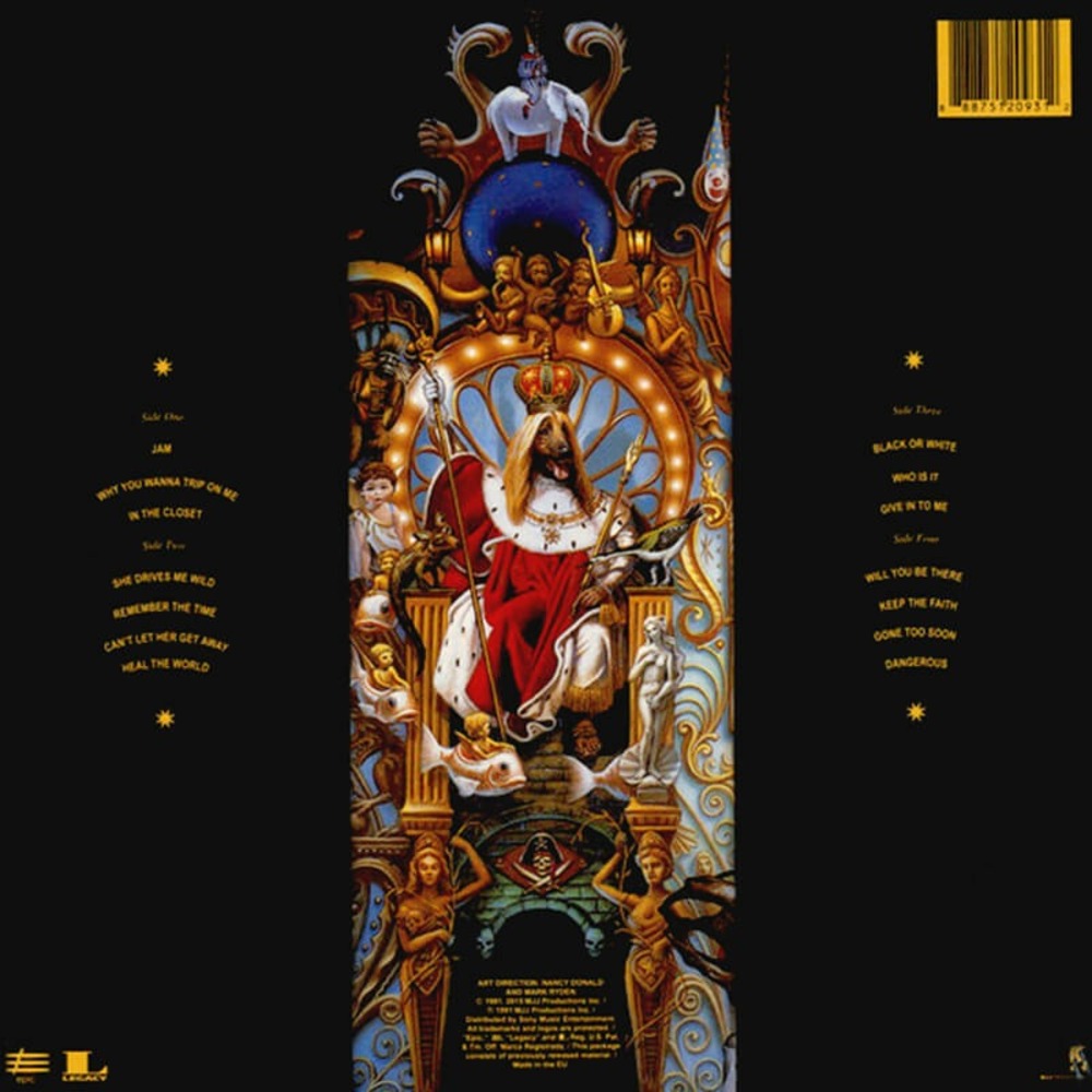Пластинка LP Michael Jackson / Dangerous