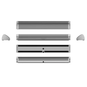 Микрофонная консоль для оповещения S-Track NAJA A302 Silver