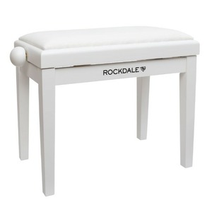 Банкетка для пианино Rockdale RHAPSODY 131 SV WHITE