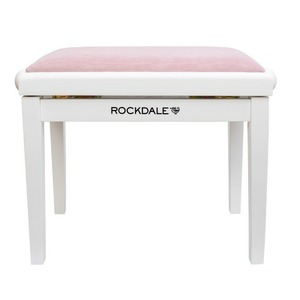 Банкетка для пианино Rockdale RHAPSODY 131 SV WHITE PINK