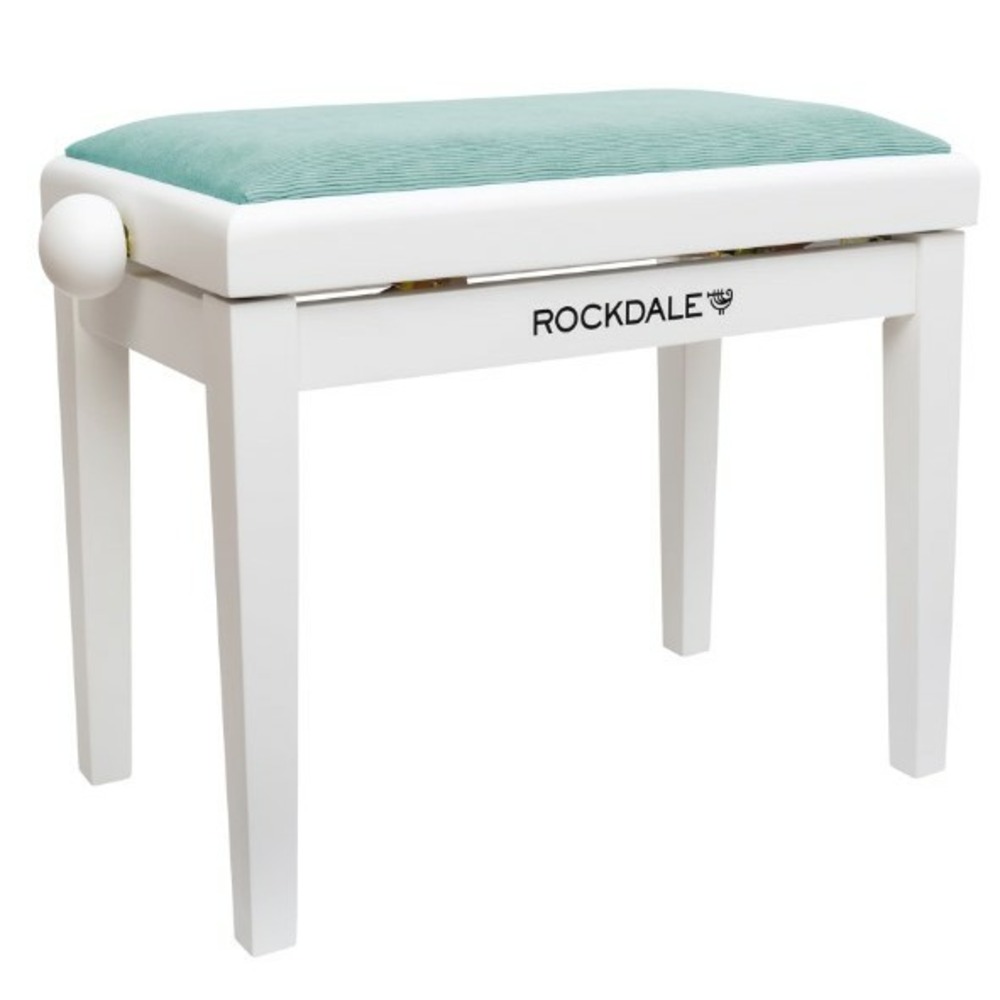 Банкетка для пианино Rockdale RHAPSODY 131 SV WHITE GREEN