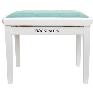Банкетка для пианино Rockdale RHAPSODY 131 SV WHITE GREEN