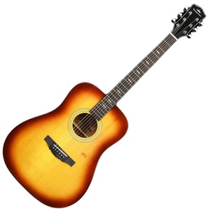 Электроакустическая гитара KEPMA F1E-D Cherry Sunburst