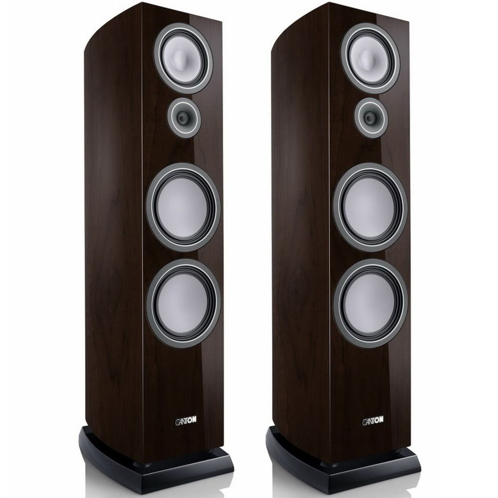 Напольная акустика CANTON Vento 100 walnut dark high gloss