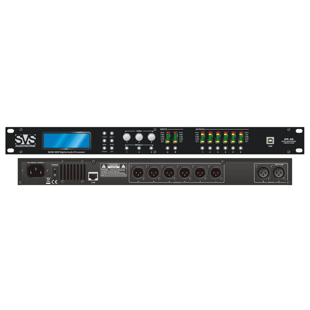 Контроллер/аудиопроцессор SVS Audiotechnik DP-26
