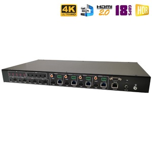 HDMI 2.0 матрица 4x4 с удлинением по UTP Dr.HD 005005033 MA 446 EX90