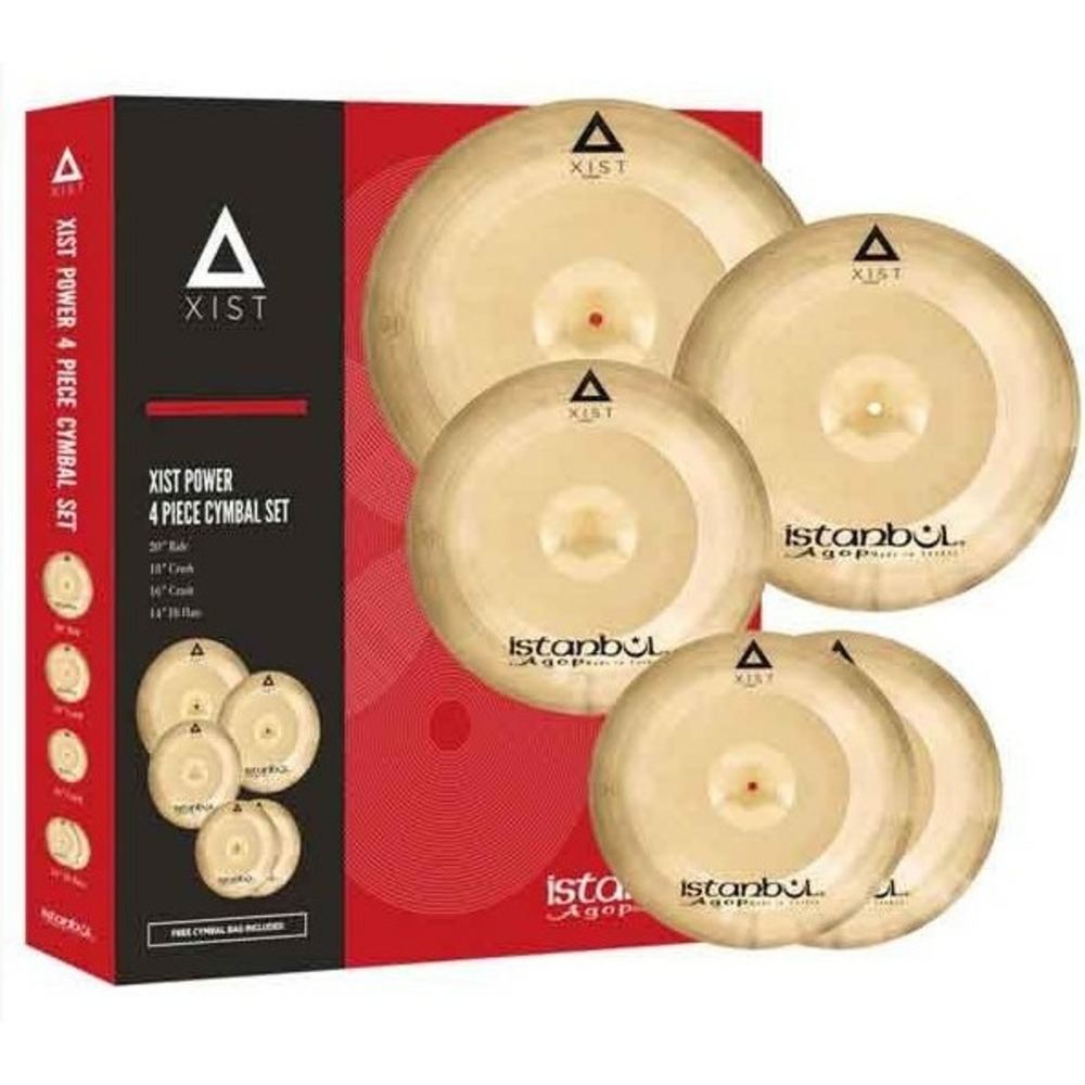 Тарелка для ударной установки Istanbul Agop Xist Power Cymbal Set 14/ 16/ 20