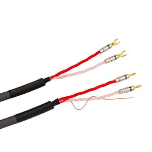 Акустический кабель Single-Wire Spade - Banana Tchernov Cable Ultimate DSC SC Sp/Bn 2.65m