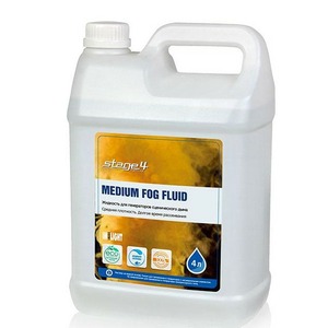 Аксессуар для генератора эффектов Stage4 MEDIUM FOG FLUID FLUID  4L