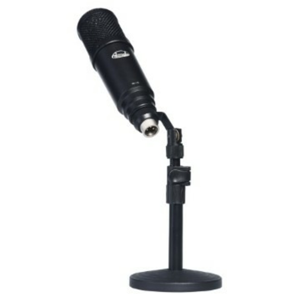 Вокальный микрофон (конденсаторный) Октава МК-119 черный деревянный футляр 1191113