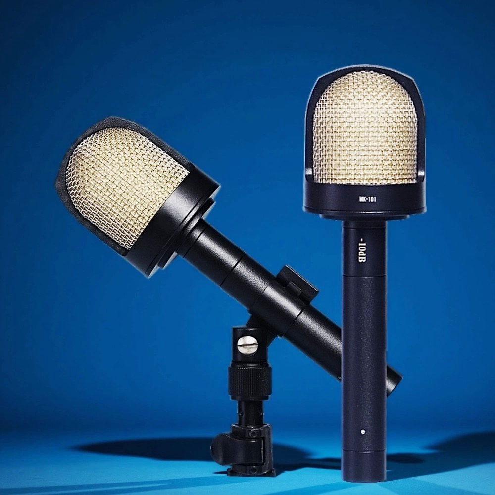 Микрофон студийный конденсаторный Октава МК-101-Ч-С черный стереопара 1012112