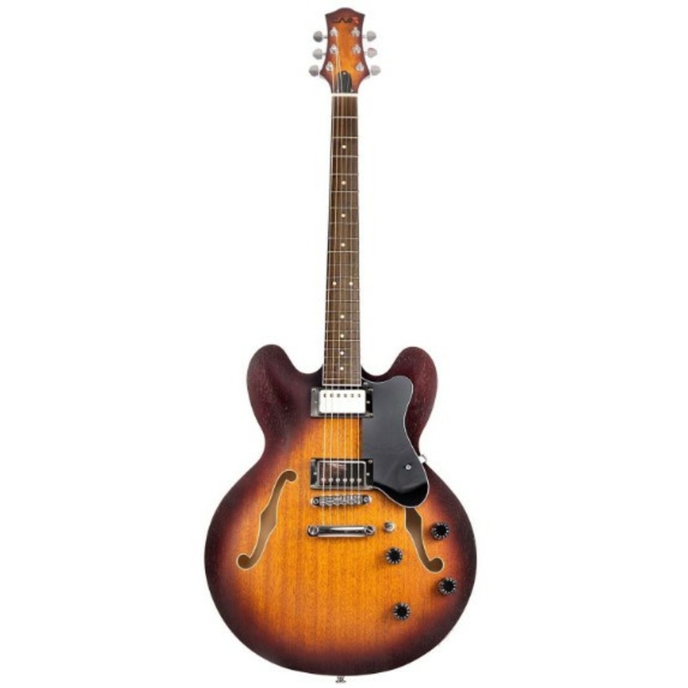 Гитара полуакустическая EART E-335 Brown Sunburst