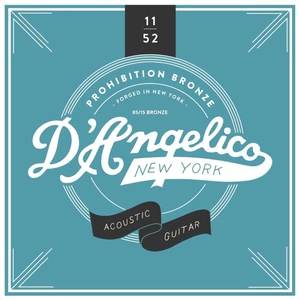 Струны для акустической гитары DAngelico Acoustic 1152