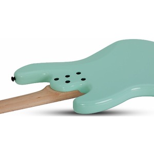 Бас-гитара SCHECTER J-4 SEA FOAM GREEN w/MAPLE