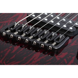 Электрогитара SCHECTER C-7 MULTISCALE SILVER MOUTAIN BLOOD MOON