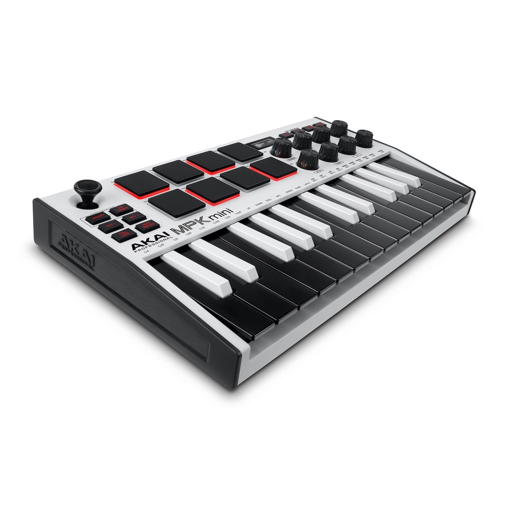 Миди клавиатура Akai Pro MPK MINI MK3 W