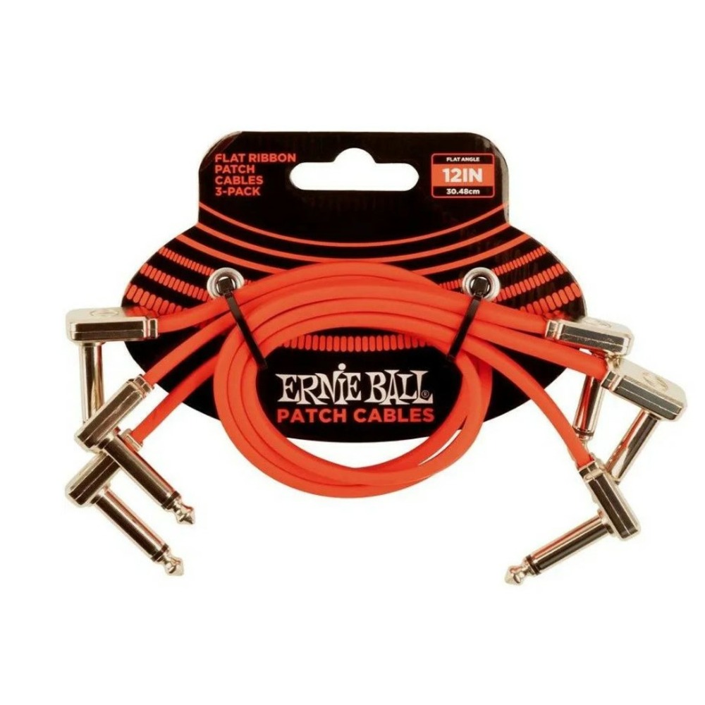 Кабель аудио 1xJack - 1xJack Ernie Ball 6403 0.3m