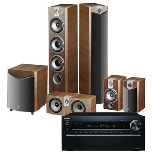 Домашний кинотеатр Onkyo TX-NR828 + Focal 726 + 705 + CC700 + SW700