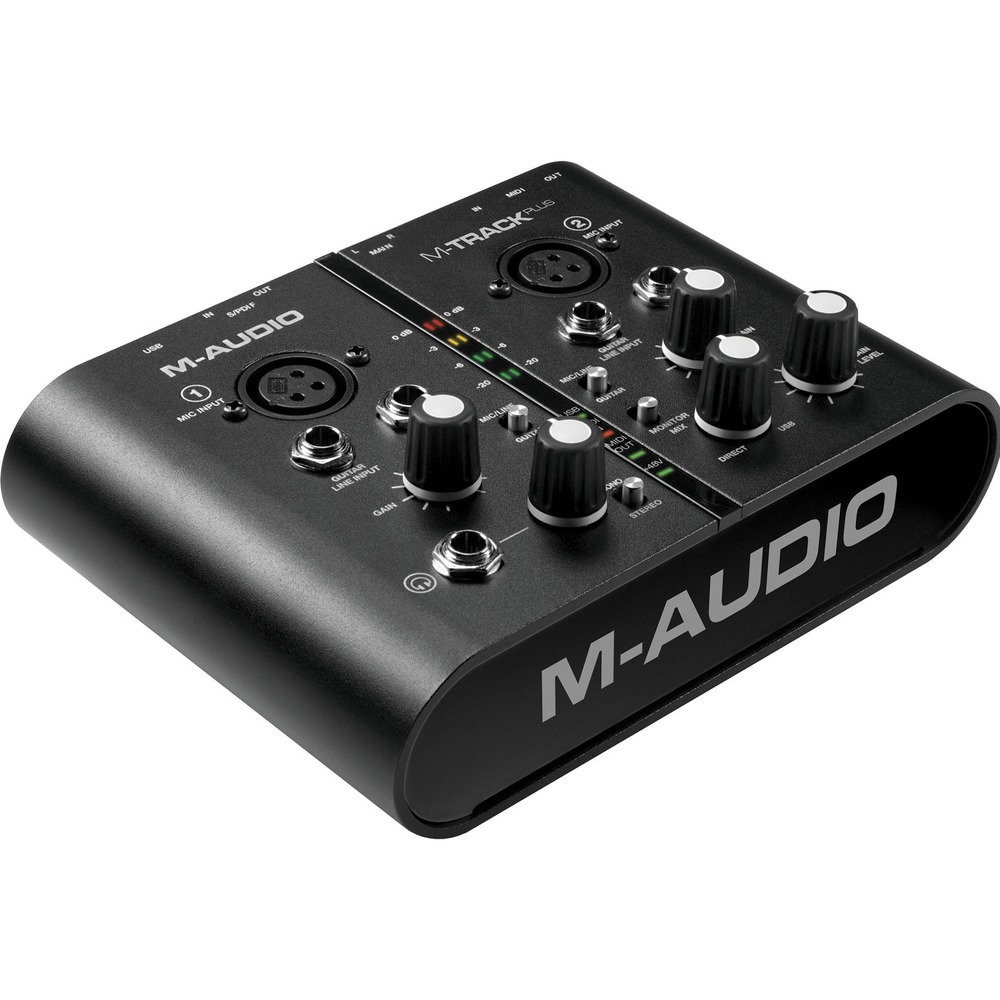 Внешняя звуковая карта с USB M-Audio M-Track Plus