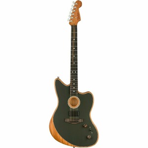 Гитара полуакустическая Fender American Acoustasonic Jazzmaster Tungsten