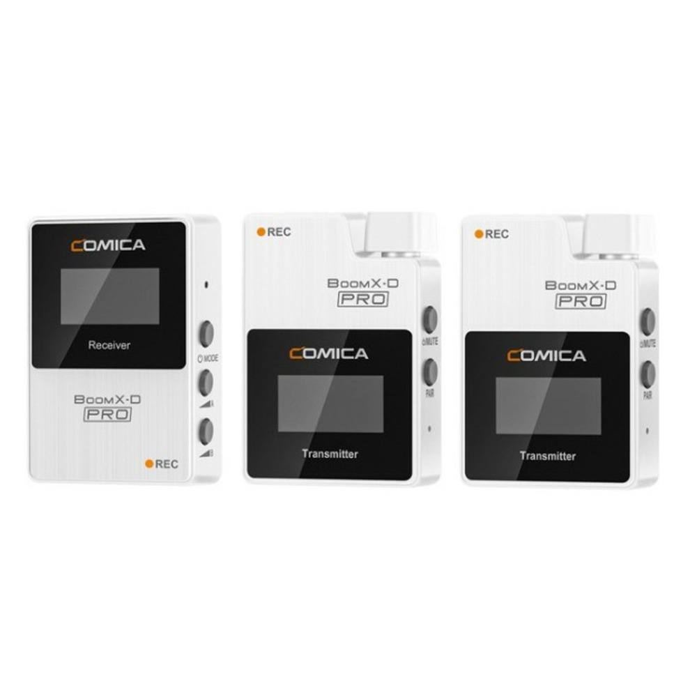 Накамерная радиосистема Comica BoomX-D PRO D2 White
