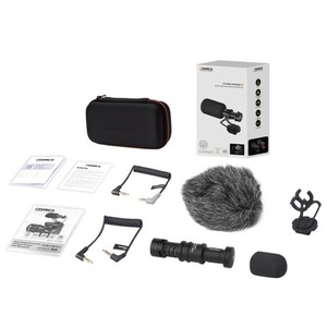 Микрофон для видеокамеры Comica CVM-VM10II Black
