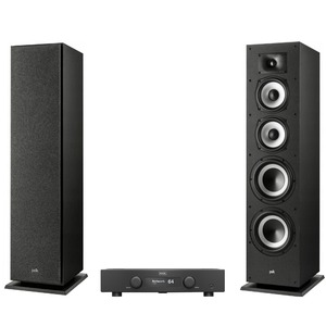 Комплект стерео системы - Hegel H95 Black + Polk Audio MONITOR XT70 black