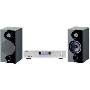 Комплект стерео системы - Rotel A14MKII Silver + Focal Chora 806 Black