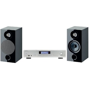 Комплект стерео системы - Rotel A12MKII Silver + Focal Chora 806 Black