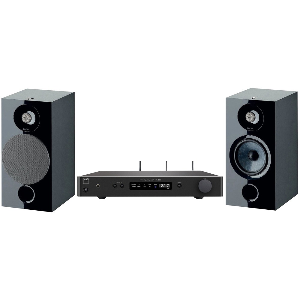 Комплект стерео системы - NAD C338 + Focal Chora 806 Black