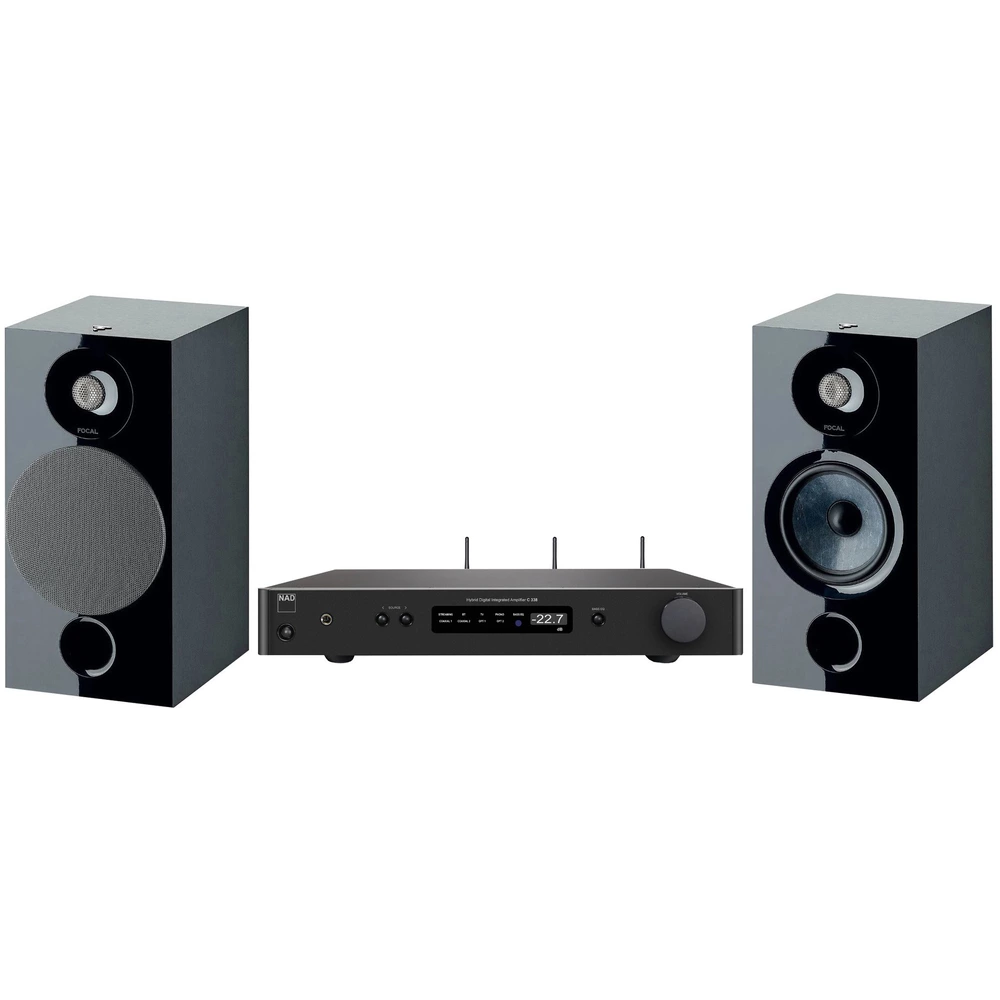 Комплект стерео системы - NAD C338 + Focal Chora 806 Black