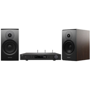 Комплект стерео системы - NAD C338 + Dynaudio Emit 20 Walnut