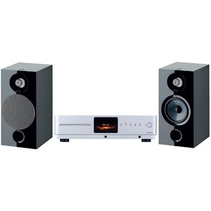 Комплект стерео системы - Audiolab Omnia Silver + Focal Chora 806 Black