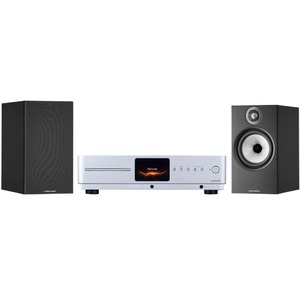 Комплект стерео системы - Audiolab Omnia Silver + B&W 606 S2 Anniversary Edition Black